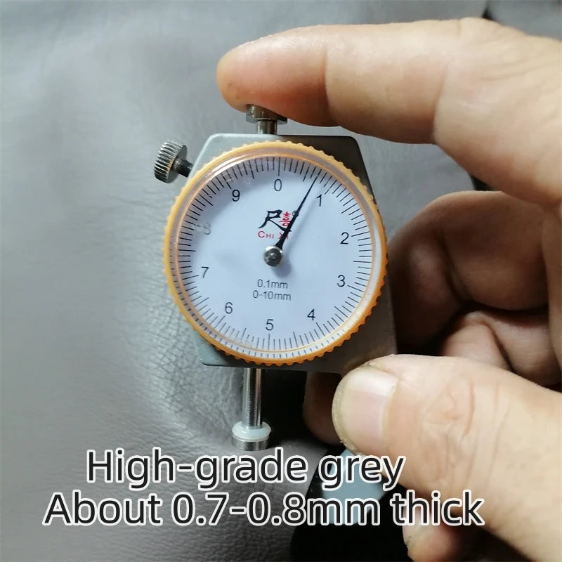 0.5/0.7mm Grey Green Sheepskin. First Layer Leather. Real Leather Fabric. Handmade DIY For Clothes. Whole Sheepskin