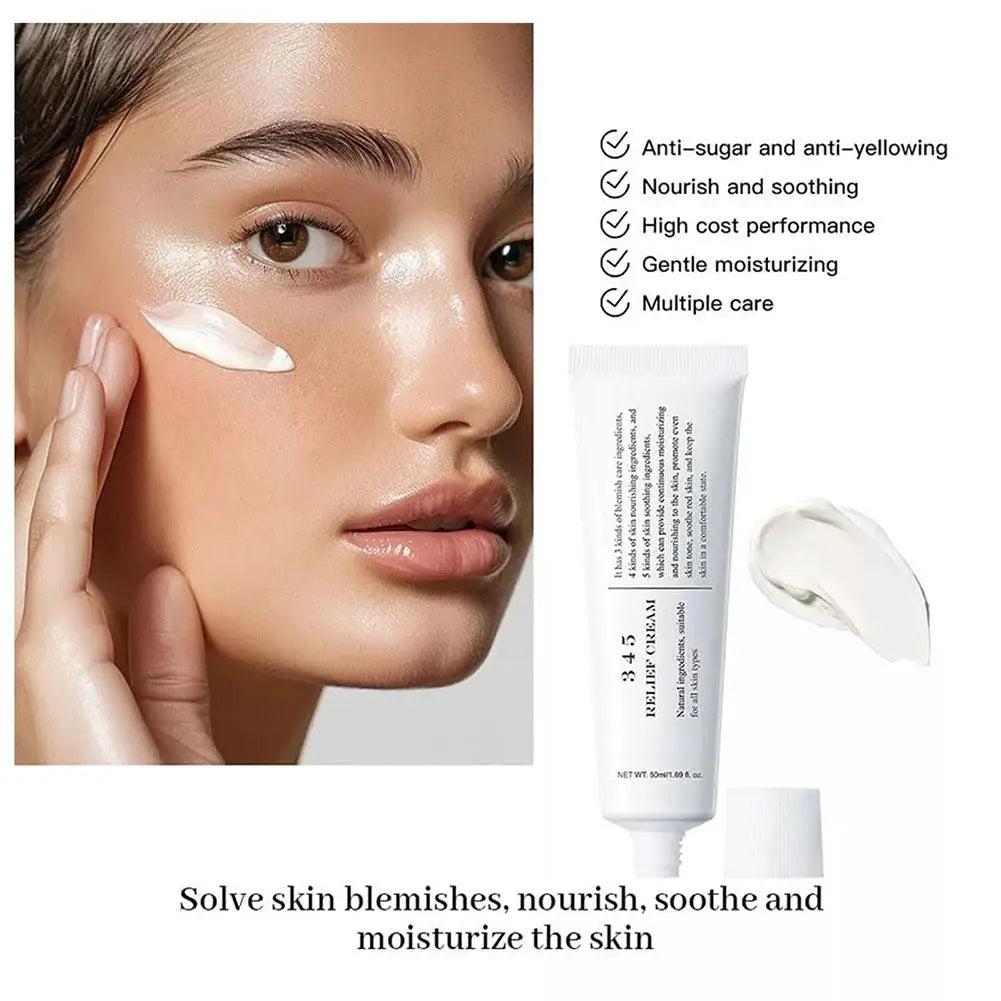 Relief Cream Antioxidant Cream Gently Soothing Face Skin Repair Serum Improving Moisturizing Hydrating Cream Hydrating Skin Care