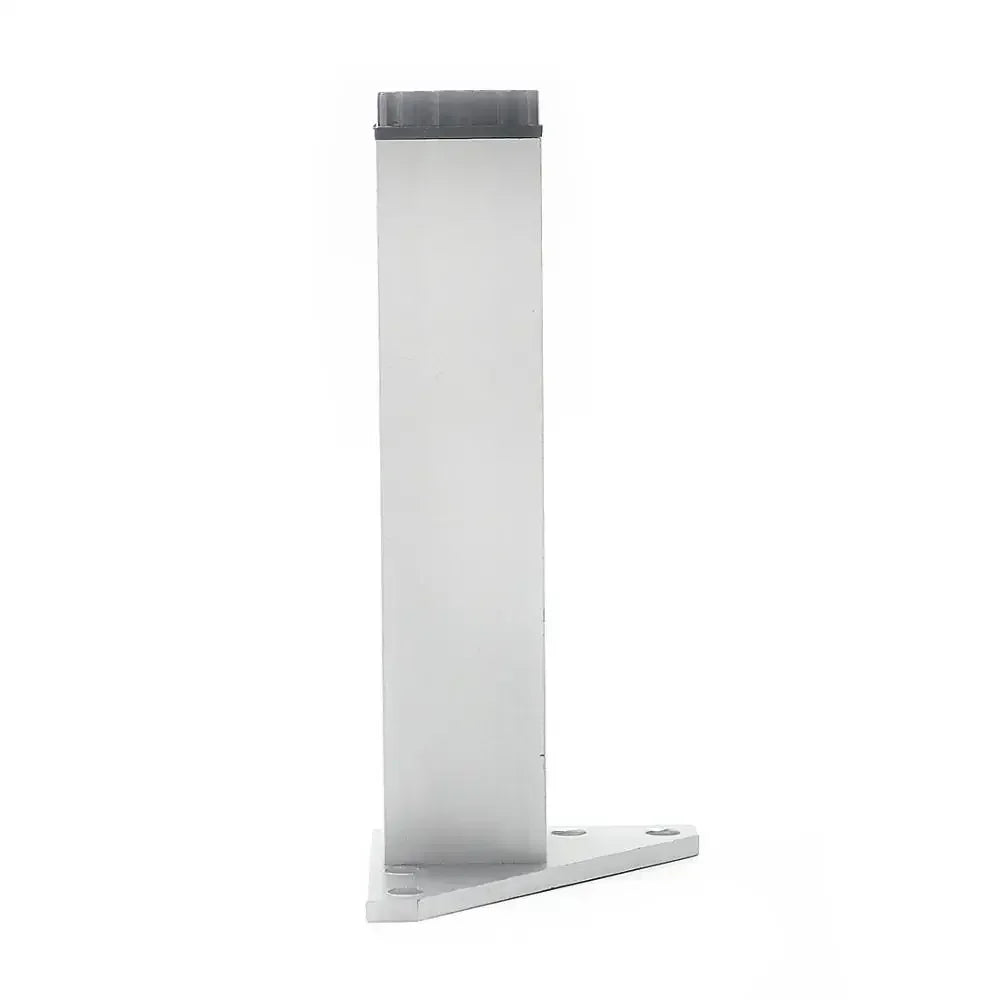 4Pcs/Set 6-40cm Aluminum Metal Furniture Legs Cabinet Feet Table Adjustable Triangle Base with Screws For Table Sofa Bed Cabinet