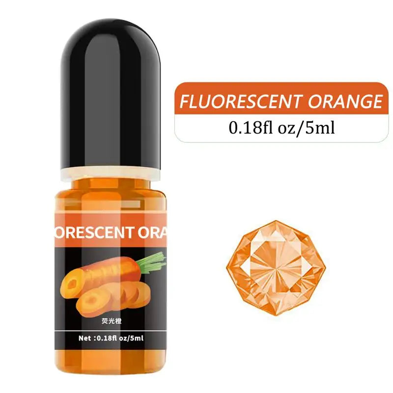 Epoxy Resin Pigment 5ml Liquid Epoxy UV Resin Dye Transparent Colorant For UV Resin AB Glue Coloring DIY Resin Art Jewelry Makin