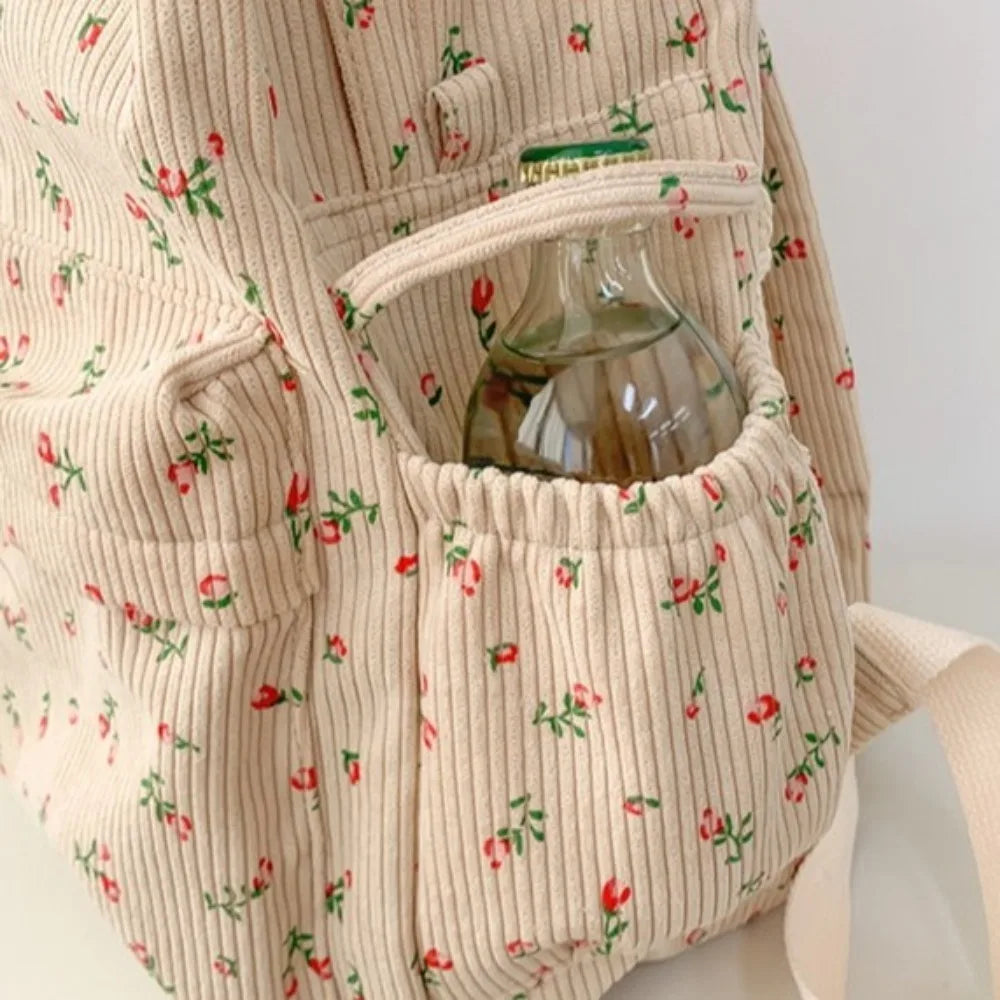 New Large Capacity Children's School Backpack Lightweight Floral School Bags Students Schoolbag Boys Girls