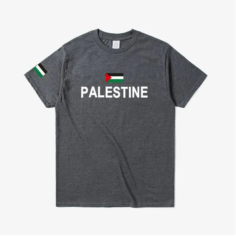 Palestine Palestinian National flag t shirt Fashion Jersey Nation Team 100% Cotton T-shirt Tees Country Sporting Gyms PS PSE Top