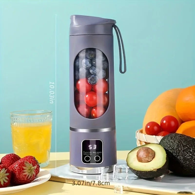Electric Juicer Cup 12 Blades Milkshake Machine USB Portable Fruit Milk Mixing Tool Mini Fresh Juice Portable Blender For Home