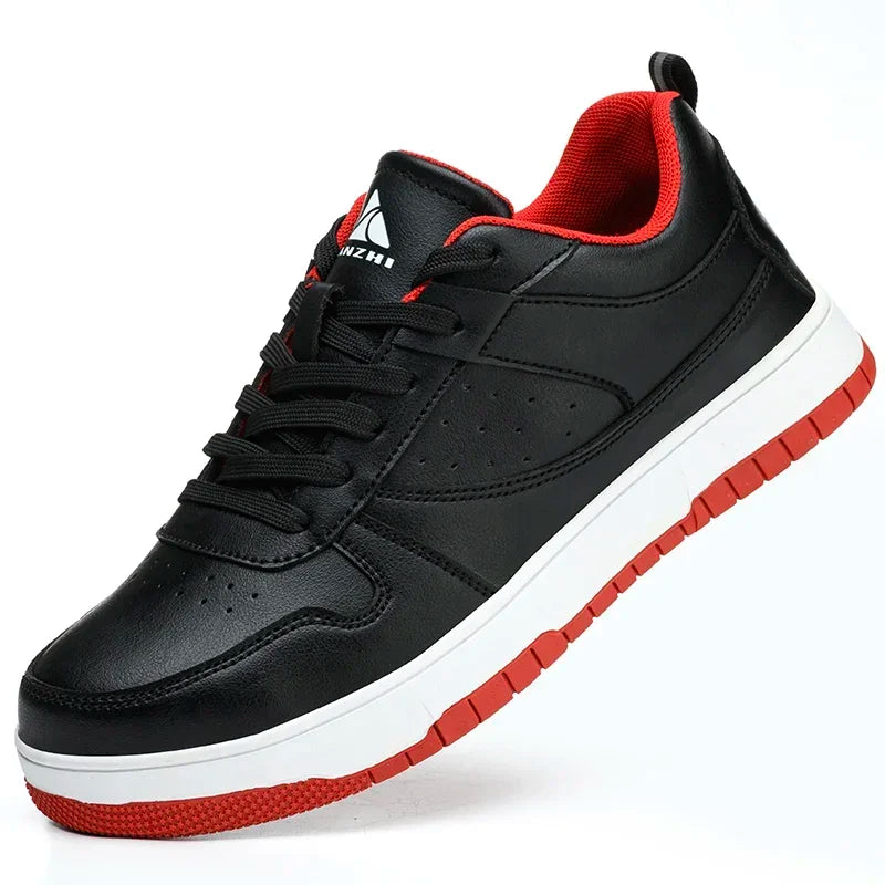 Steel Toe Man Work Boots Industrial Fashion Safety Shoes Men Non-Slip Work Sneakers Construction Waterproof Work Mens Shoes