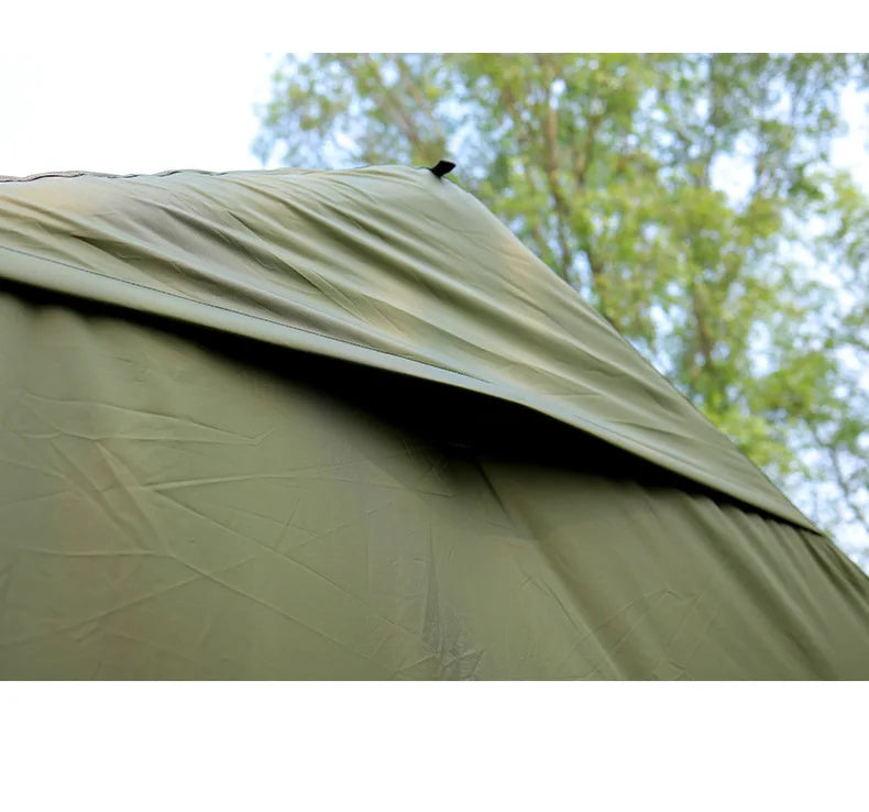 Outdoor Roof House InfIatable Camping Tent For 5-8 Person With Canopy Oxford Cloth
