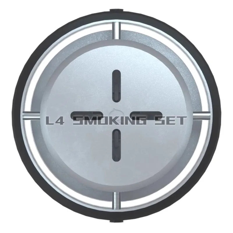Glass Smoke Pot, Arab Shisha Integrated Tinfoil-free Carbon Spacer Silicone Smoke Bowl
