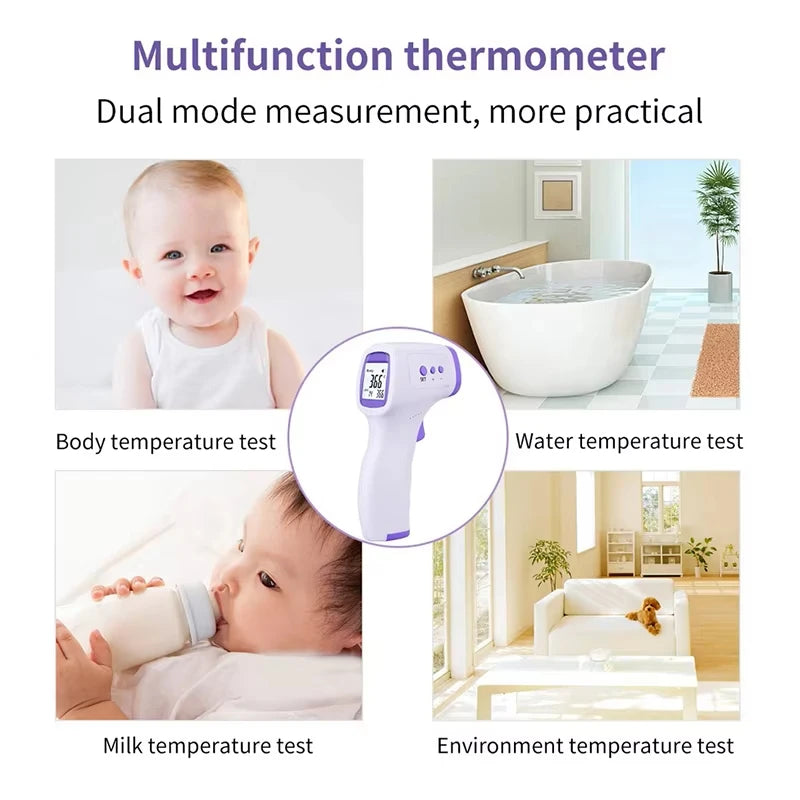 New Digital Thermometer Household Temperature Measurement Medical Non-contact Infrared Laser Temperature Gun Tester-50-500