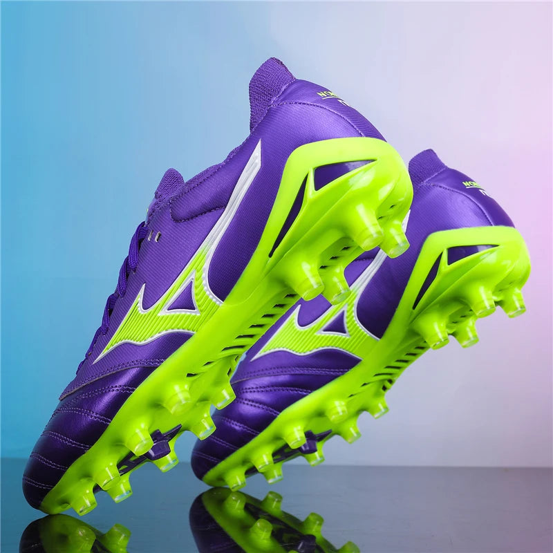 Soccer Shoes Men's Football Boots Grass Training Sports Society Soccer Cleats Non-slip Football Field Boot Crampons De Football