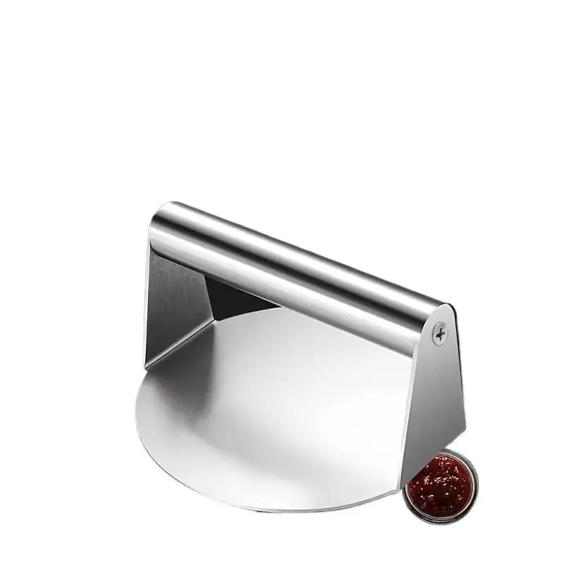 Stainless Steel Smash Burger Press Hamburger Patties Meat Masher Circular Meat Press Mold For Deli Meats Kitchen Accessories