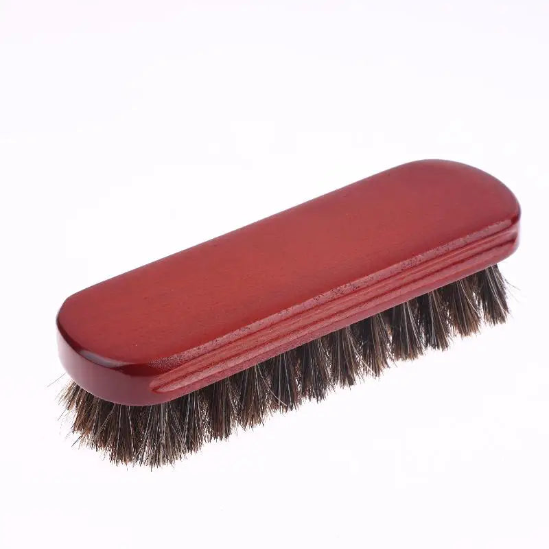 Elegant Polishing Brush made of Horsehair for Car Interiors, Furniture, Bags, and Apparel
