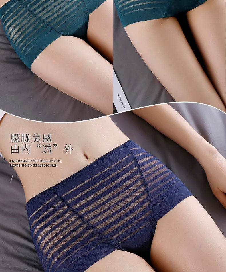 lingerie for women sexy underwear women plus size ropa interior femenina lace panties women thin gauze belly ropa mujer bragas
