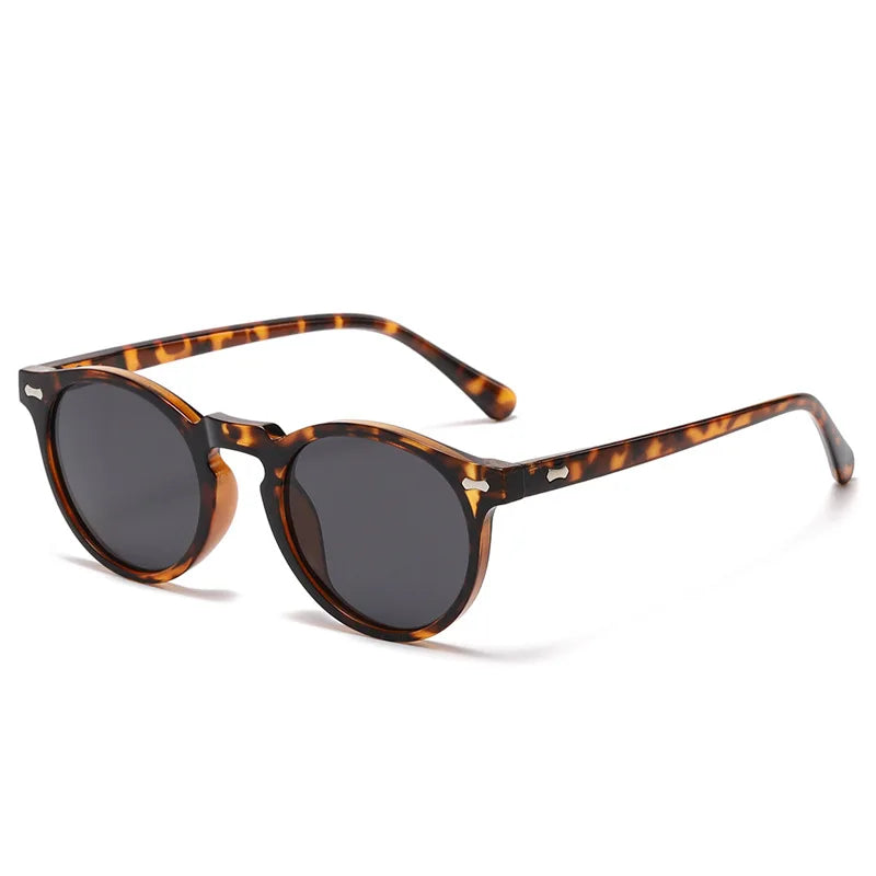 New Retro Polarized Sunglasses Men Women Fashion Small Round Sun Glasses For Male Female Literary Vintage Shades Driving Eyewear