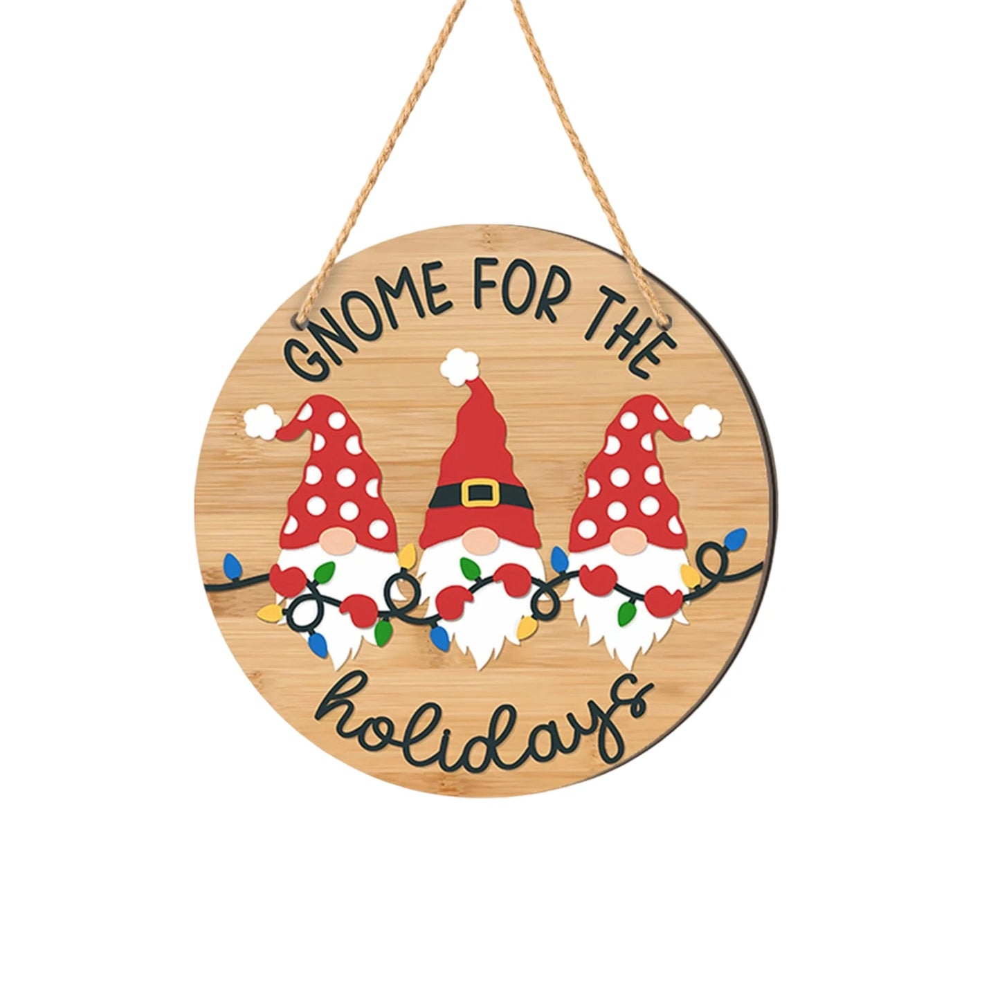 Christmas Christmas Tree Welcome Sign 2d Flat Wooden Holiday Party Hanging Sign Ornaments For Home Garden Decor Christma