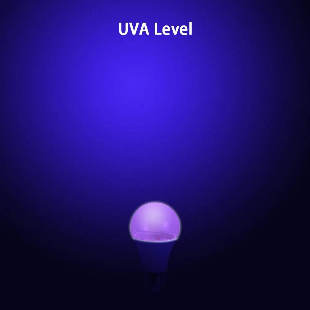 Portable Blacklight Ultraviolet Lamp UV Purple Bulb Atmosphere E27 UV Light Bulbs 360 Glow 10W Purple Black Light Bulb Disco
