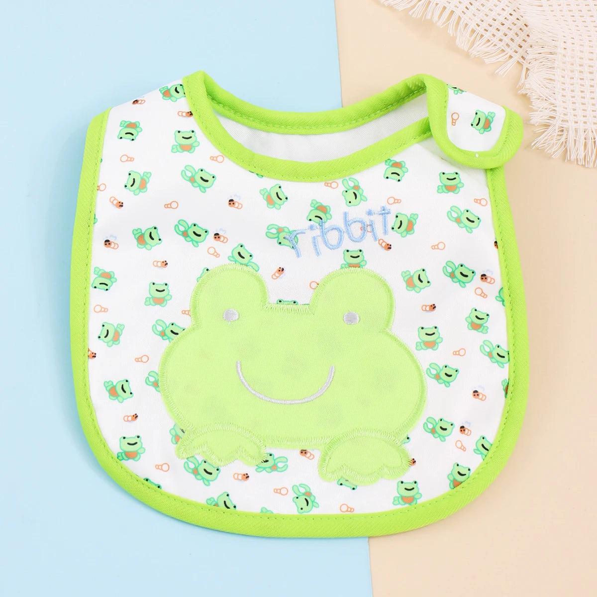 Baby Girl Boy Feeding Bibs Waterproof Apron Cartoon Towel Kids Toddler Dinner baberos Bandanas Burp Cloths