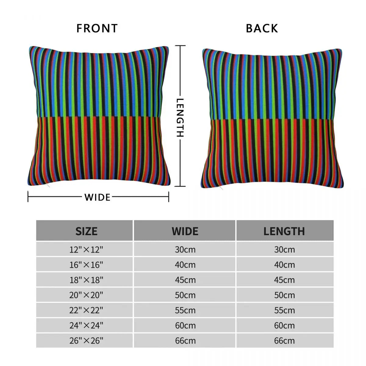 Soft Maiquetia Venezuela Cruz Diez Pillowcase Cushion Comfort Throw Pillow Sofa Decorative Cushions Used for Home Living Room
