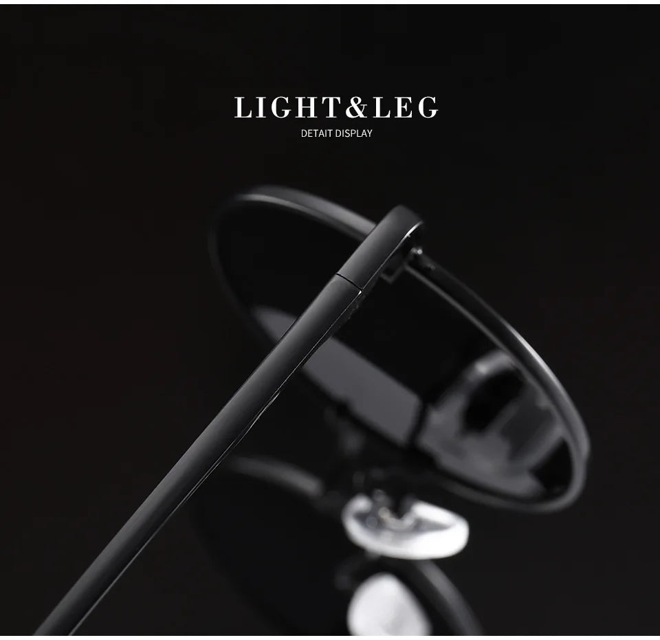 Round Polarized Sunglasses Men Women Retro Sun Glasses Male Female Brand Designer Metal Frame Eyewear Driving Eyeglasses UV400