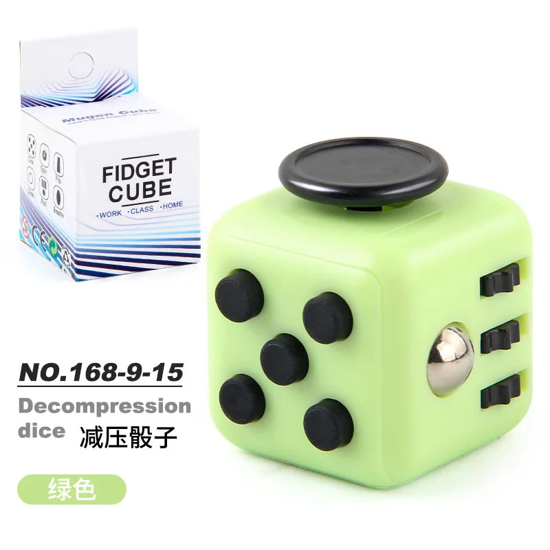 Fidget Toys Decompression Dice for Autism Adhd Anxiety Relieve Adult Kids Stress Relief Anti-Stress Fingertip Toys