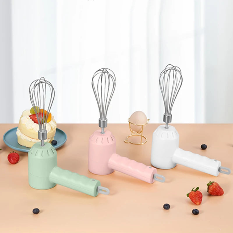 Portable Electric Food Mixer Wireless Hand Blender 3 Gear Speeds High Power Dough Blender Egg Beater Baking Kitchen Mixer Tools