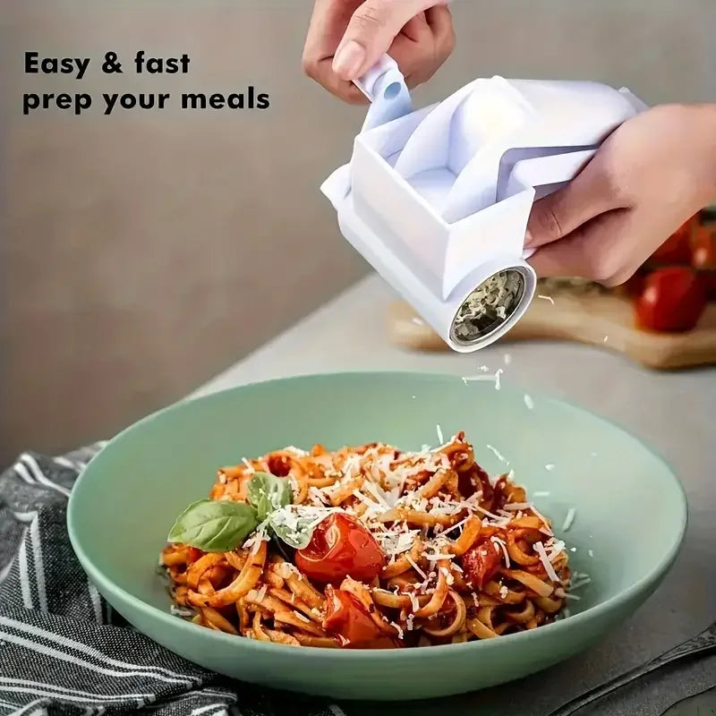 Rotary Cheese Grater - Hand Crank Easy Operation | Perfect for Pasta & Pizza Topping Your Pizza Making Best Friend Easy to Clean