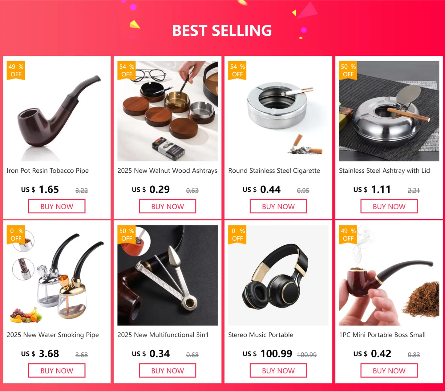 Unique Gift for Smokers - 2025 Wooden Pipe with Detailed Old Man Head