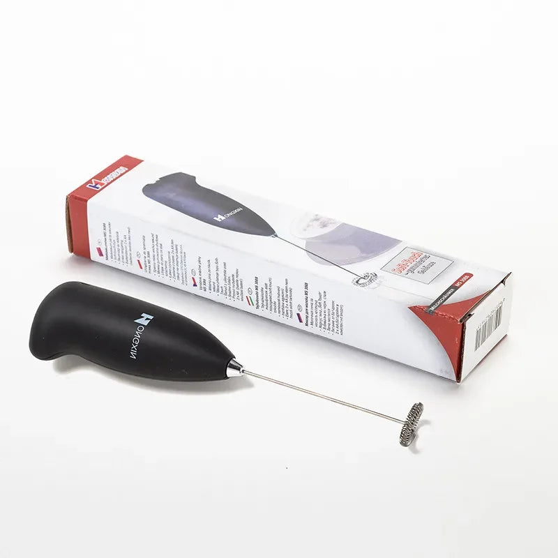 Handheld Electric Milk Frother Portable Blender Mini Coffee Maker Egg Beater Chocolate Cappuccino Whisk Cooking Tool