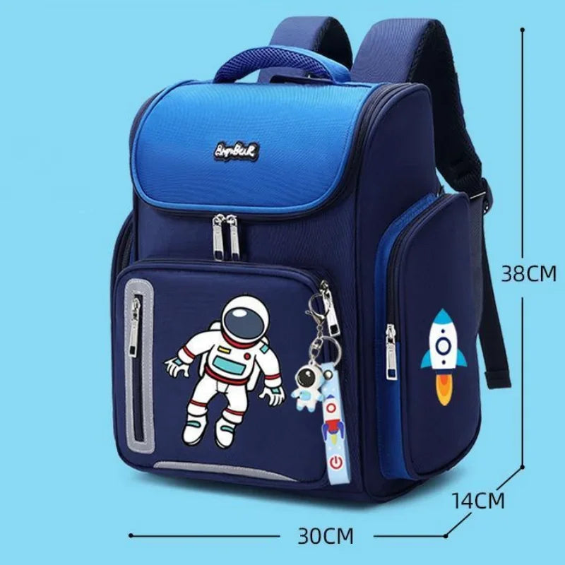 Kids Backpack Children School Bags for Boys Girl Astronaut School Backpack Waterproof Primary Student Book Bag Mochila Infantil