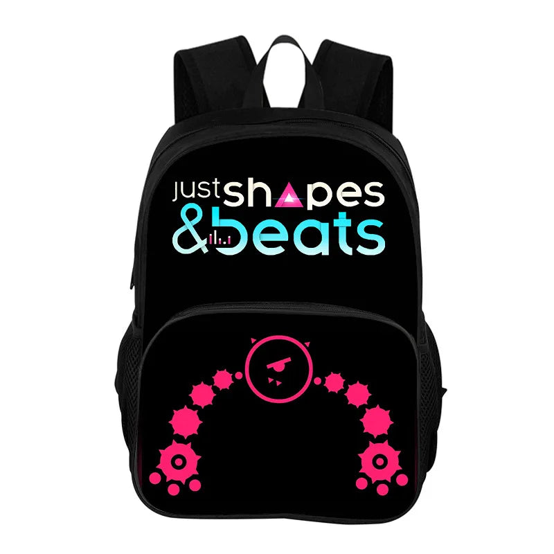 Kids Backpacks Just Shapes & Beats Student Anime School Bags Children Outdoor Sport Travel Rucksack Gift