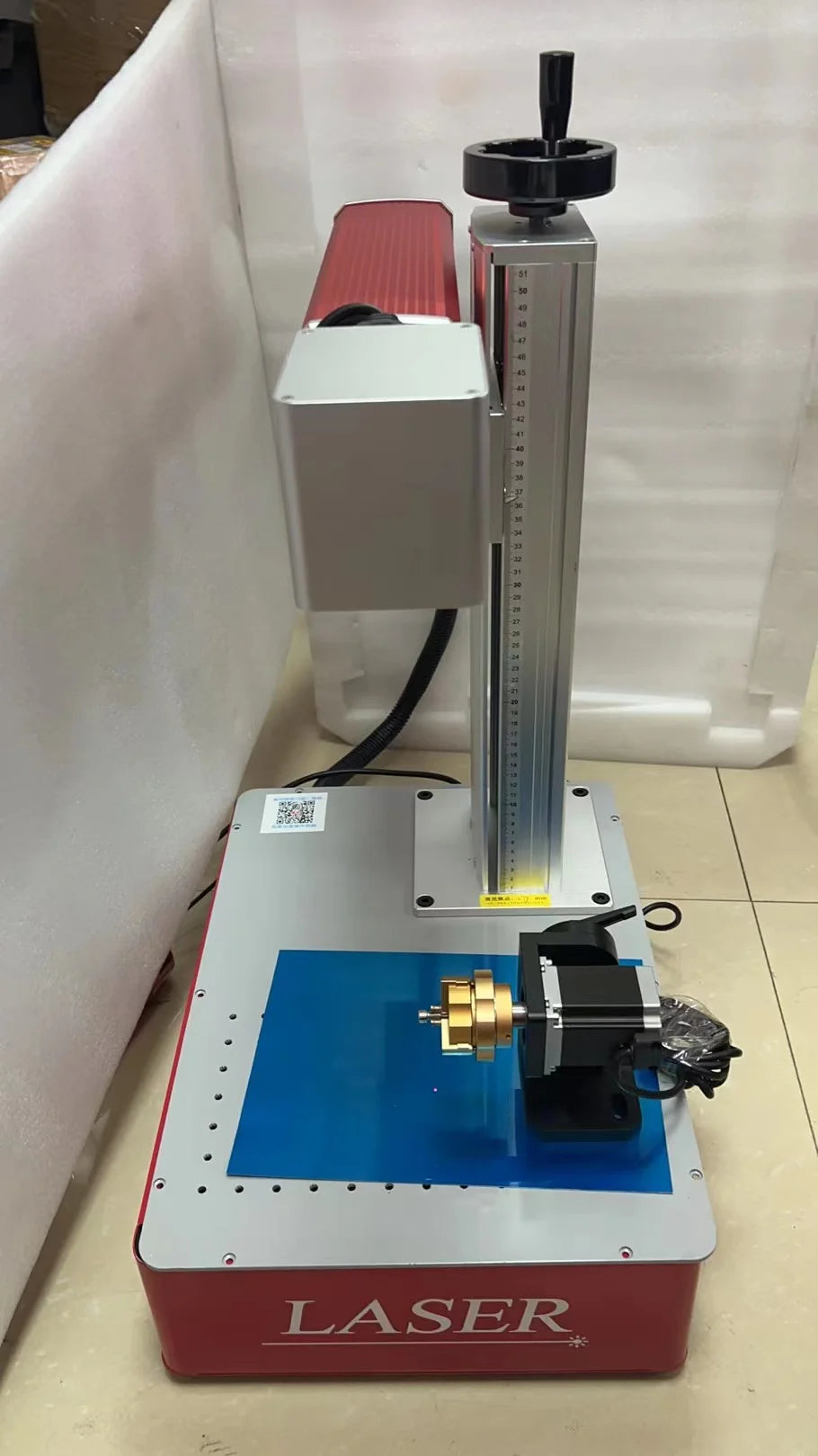 50W Raycus Fiber Laser Marking Machine 30W Laser Engraver Nameplate Engraving Metal Carving for PVC Plastic Stainless Steel