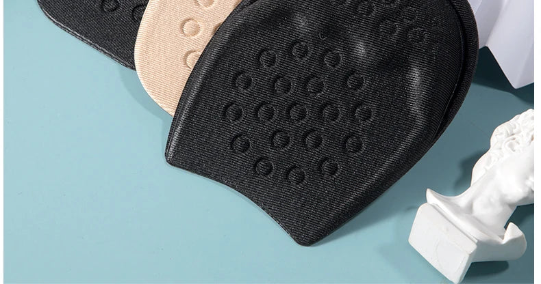 Forefoot Pads for Women High Heels Half Insoles Forefoot Anti-Slip Pain Relief Insert Shoe Size Reduce Filler for Too Big Shoes