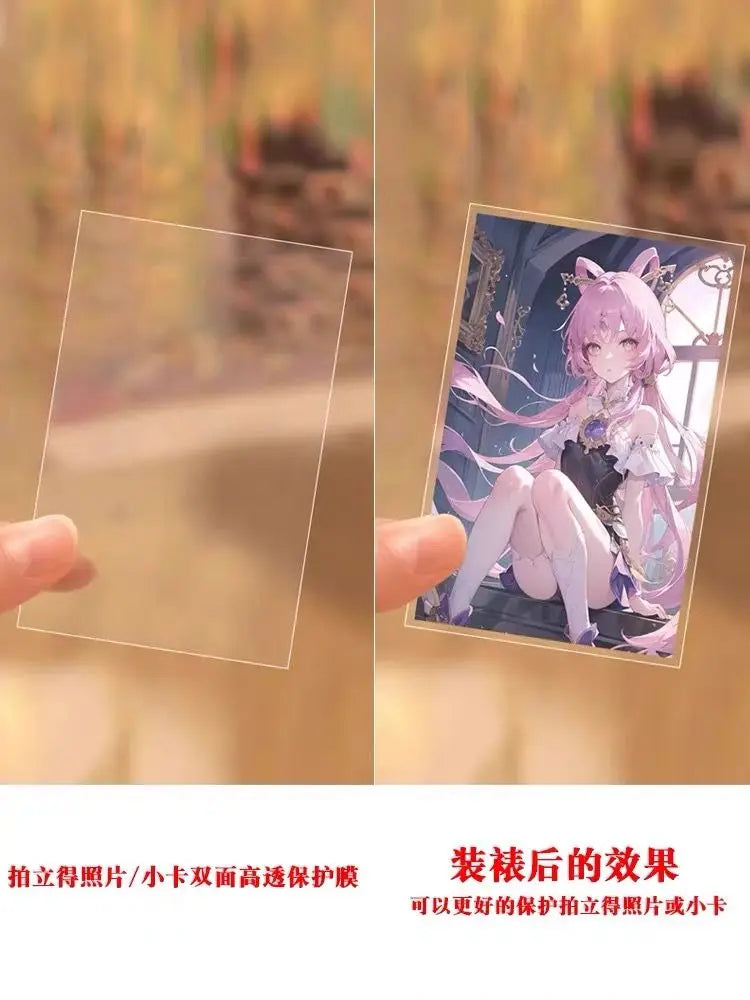 Acrylic Polaroid Frames,Clear Desk Floating Picture Frame for Fujifilm Instax Film,Family and Wedding Collage Picture Frames