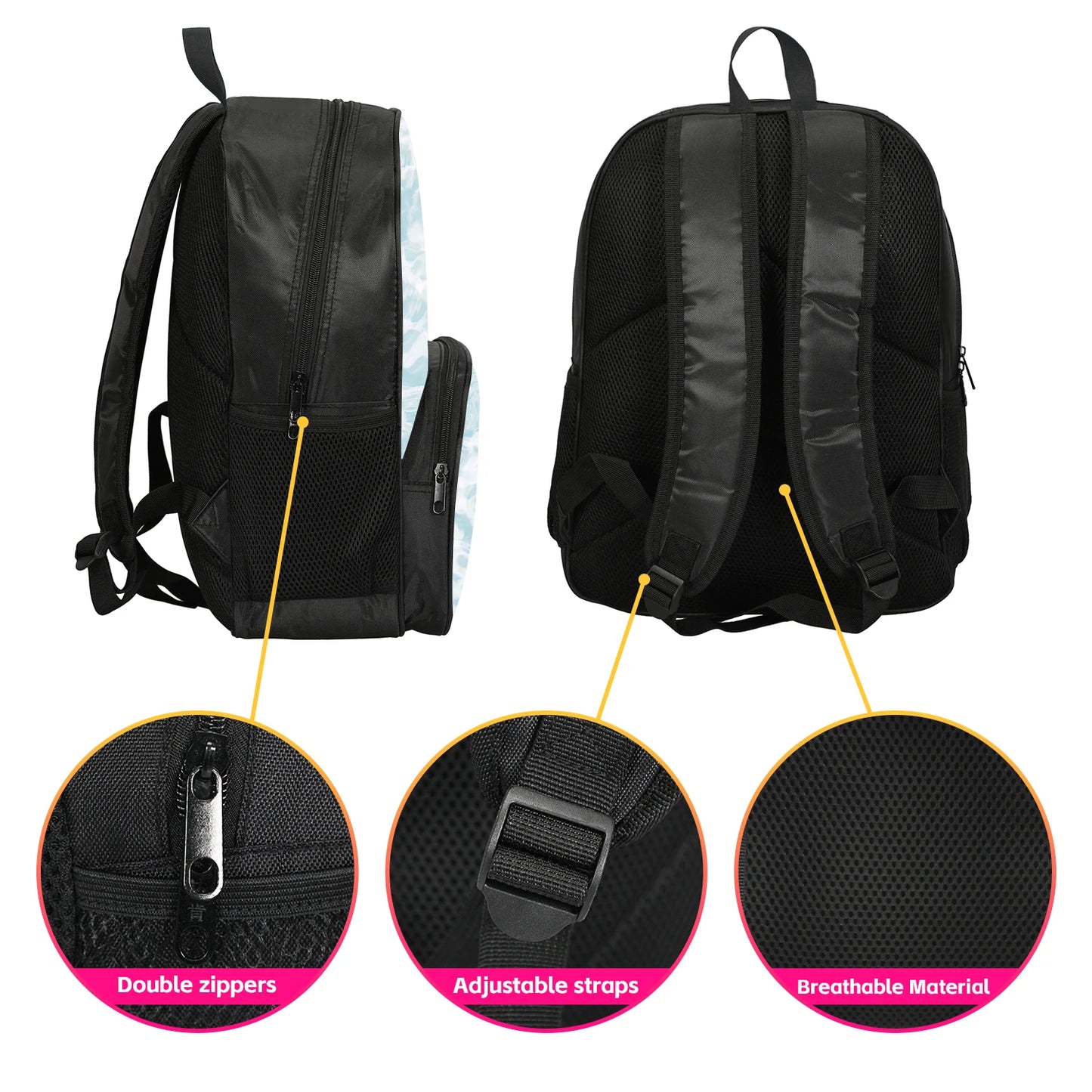 Kids Backpacks Just Shapes & Beats Student Anime School Bags Children Outdoor Sport Travel Rucksack Gift