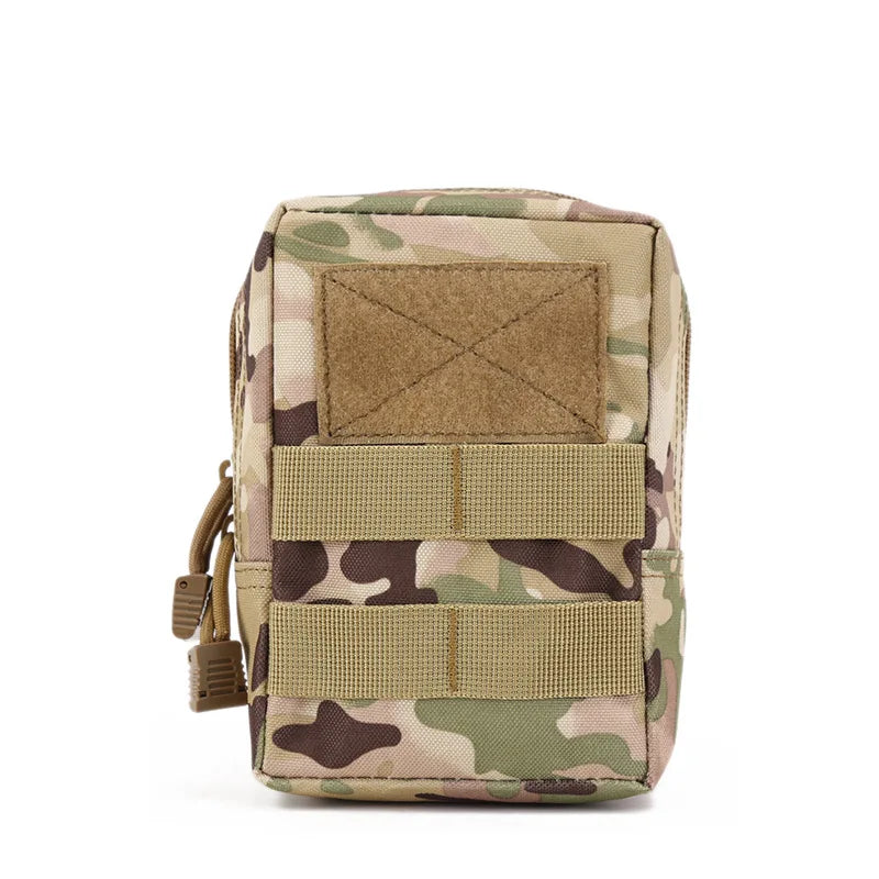 Tactical Molle EDC Pouch Compact Utility Pouch 600D Multipurpose Tool Bag Wasit Bag Organizer Tools Bags with Thigh Rig Panel