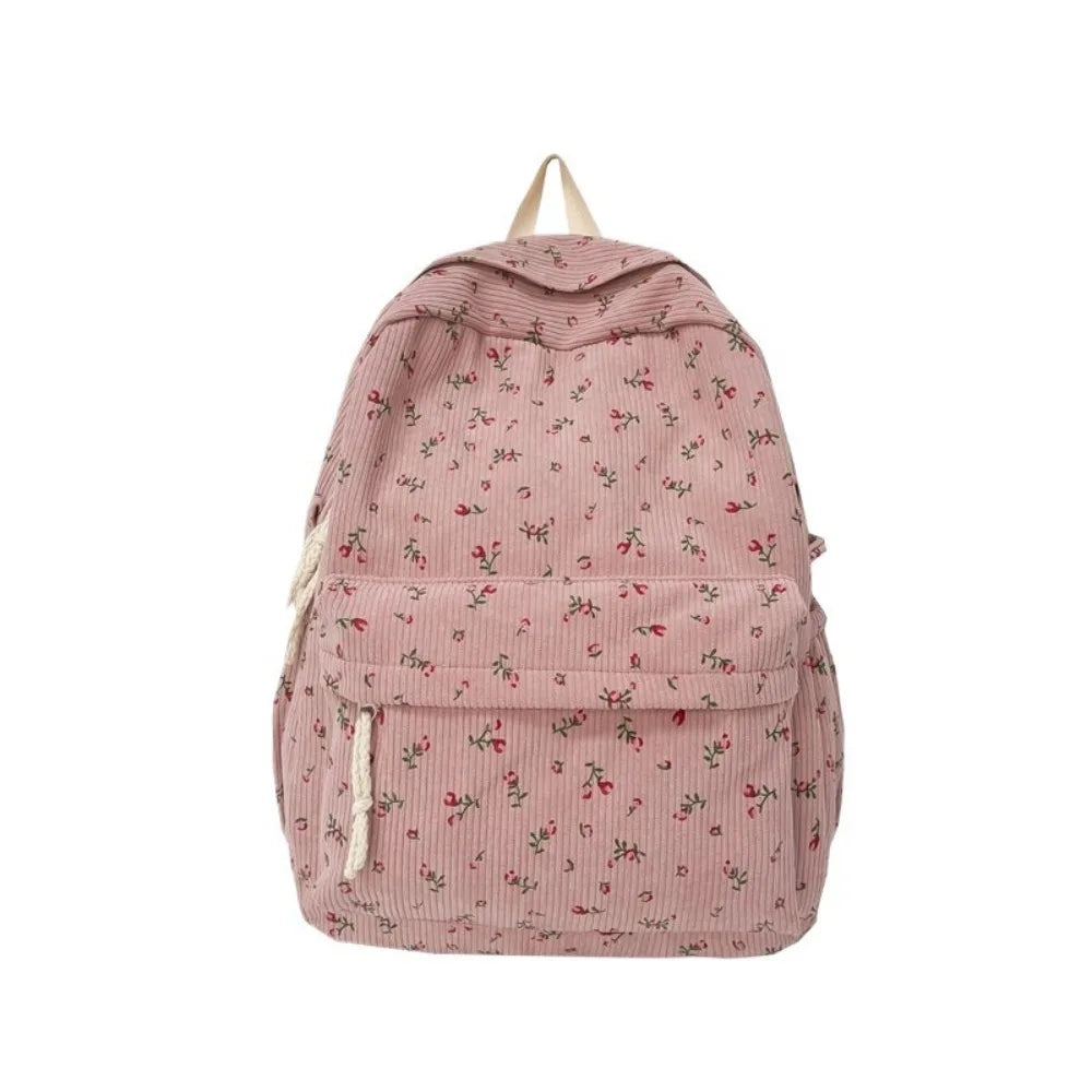 New Large Capacity Children's School Backpack Lightweight Floral School Bags Students Schoolbag Boys Girls
