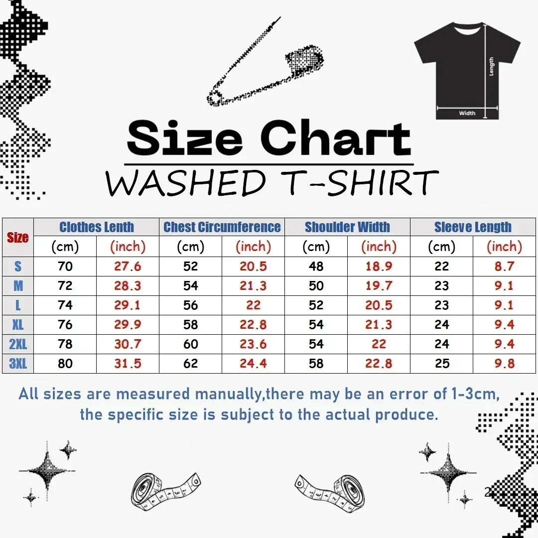 Akame ga Kill! Washed T-shirt Anime Lover Harajuku New Model Oversized Vintage Loose Streetwear Classic Unisex Couples soft tees
