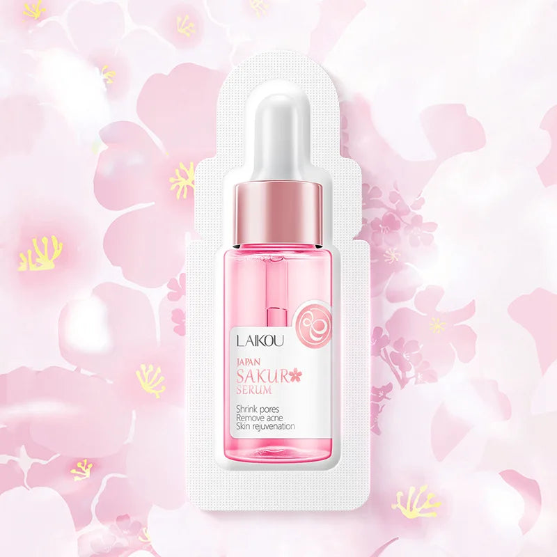 20pcs LAIKOU Sakura Face Serum skincare Moisturizing Brightening Anti Wrinkle Anti-Aging Facial Essence Skin Care Products