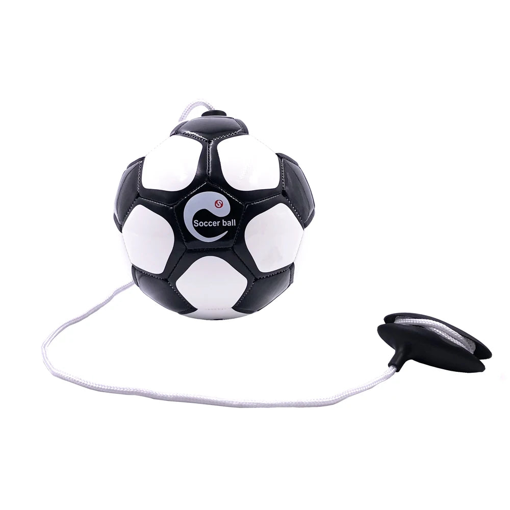 New Football BALL Kick  beginner Soccer Ball Practice Belt Training Equipment Standard Official profession Balls Size 2