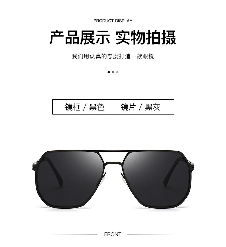 2026 New Men Polarized Sunglasses Special for Driving, UV Protection Trendy Photochromic Sun Glasses