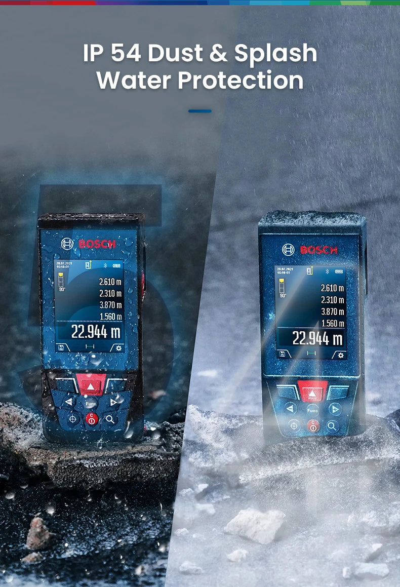Bosch Laser Tape Measure Professional Distance Meter Optical Rangefinder Accurate 30-50m Surveying Equipment