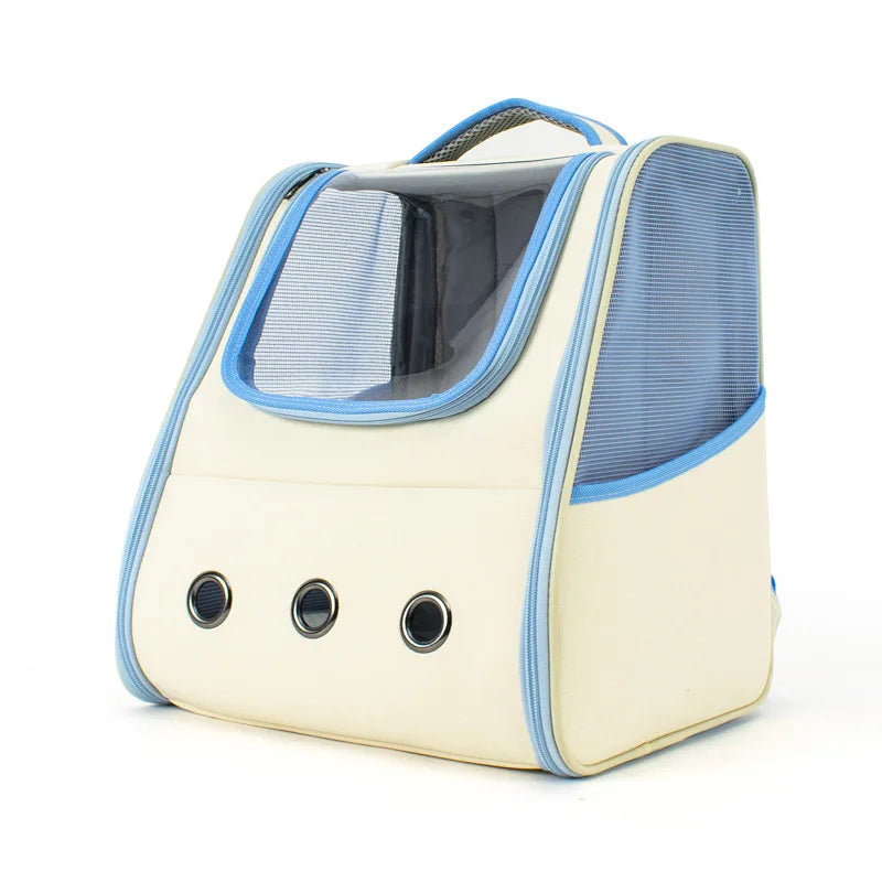 Pet backpack large capacity out of the portable shoulders cat bag pet backpack cat and dog out of the travel carrying bag