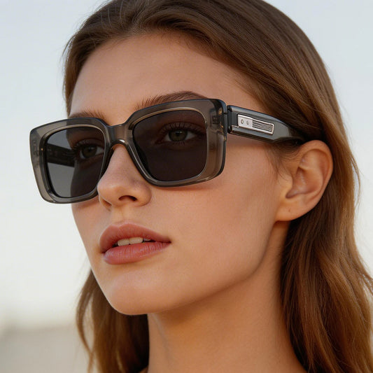 2026 Luxury Women Square Polarized Sunglasses Fashion Brand Designer Vintage Driving Outdoor Sun Glasses Driver's Eyewear UV400