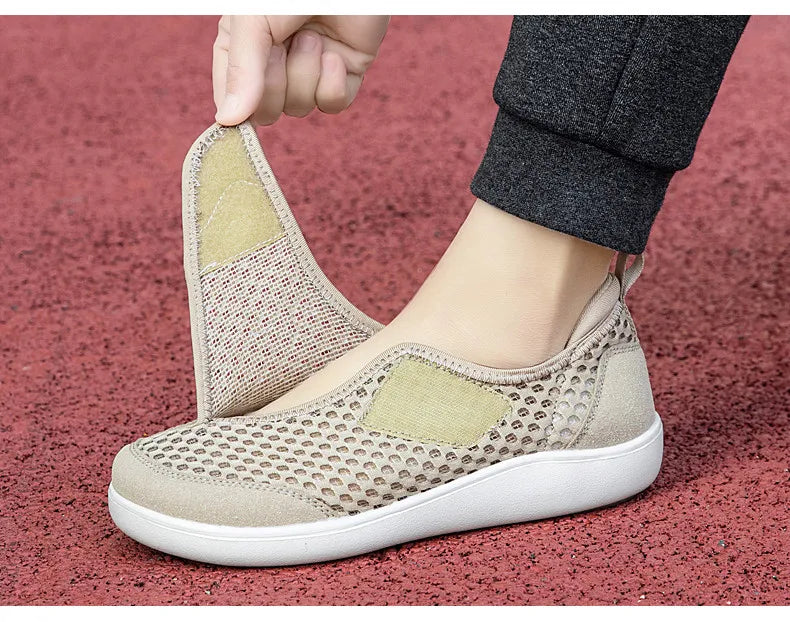 New Casual Orthopedics Wide Feet Swollen Shoes Thumb Eversion Adjusting Sneakers Comfortable Couple Diabetic Shoes Walking Shoes