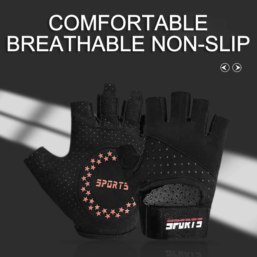 1Pair Breathable Workout Gloves,Weight Lifting Gloves for Gym, Cycling, Exercise,Fitness and Training,with Excellent Grip