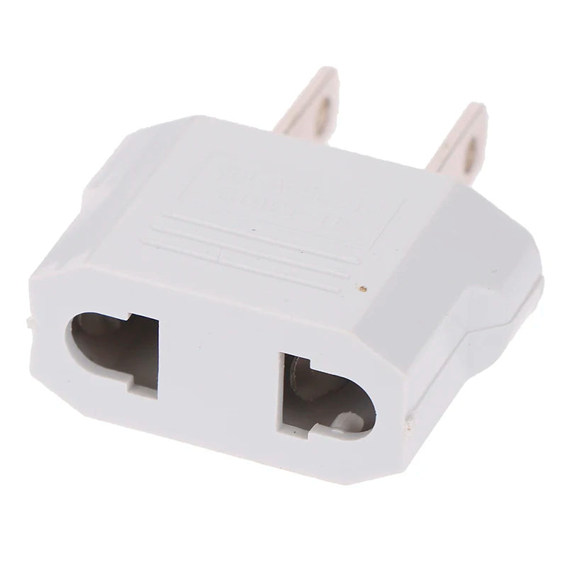 4pcs European Usa Eu To Us Plug Us To Eu Plug Travel Charger Adapter Converter Tool Parts Wholesale