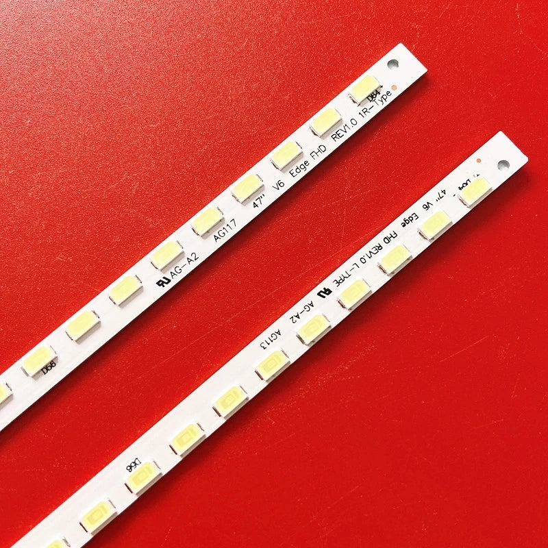 LED Strip for  47" V6 Edge FHD REV1.0 1 L R-Type 47LW6500 LC470EUN 47LW4500 47E92RD 47E82R 3660L-0369A 6920L-0089A 6920L-0089B