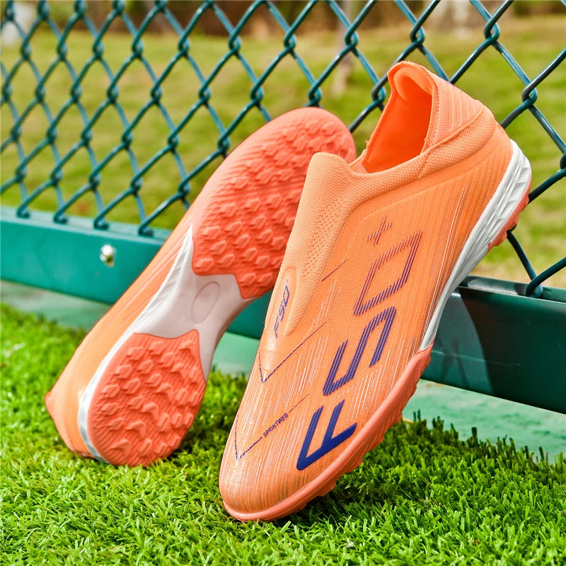 High Quality Mens Football Boots F50 Youth FG/TF Training Studded Fast Soccer Cleats Boys Non Slip Football Shoes for Man 35-45