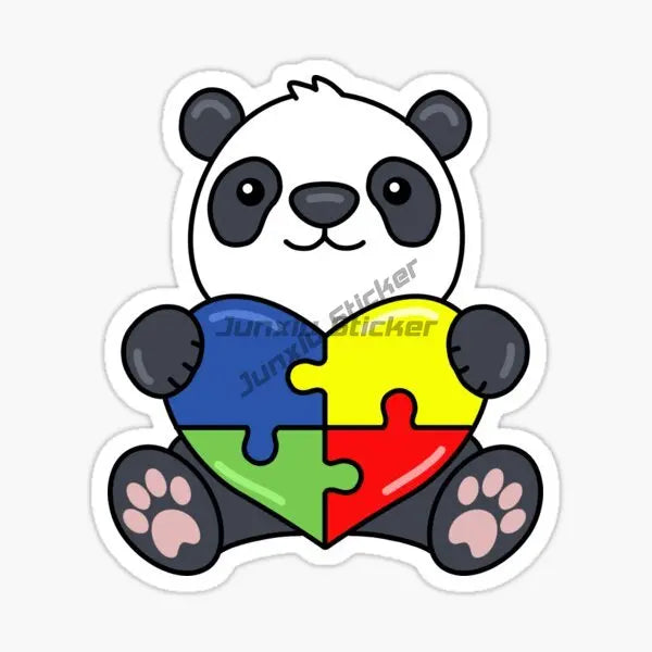 AUTISM Motorcycle Laptop Car RV SUV Wall Car Stickers PVC Vinyl Reflective Stickers Decals