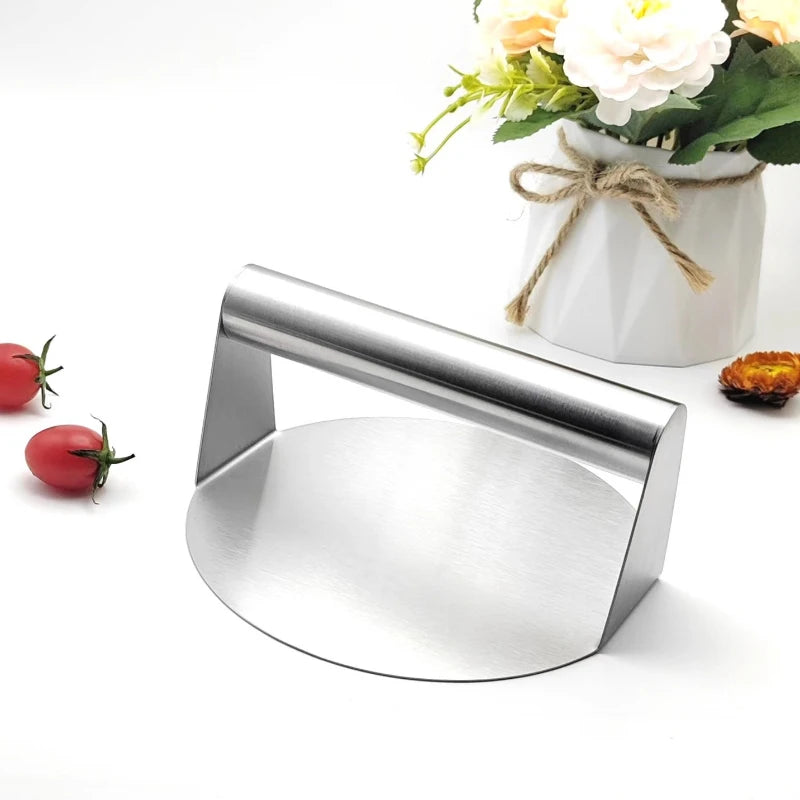 1pc Stainless Steel Hamburg Meat Press Hamburger Press Kitchen Gadgets Meat Pie Make Kitchen Accessories Cooking Accessories