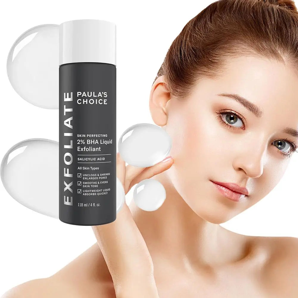 100% Authentic Paula's Choice SKIN PERFECTING 2% BHA Salicylic Acid Treatment Serum Gentle Exfoliation Smooth Skincare Essence