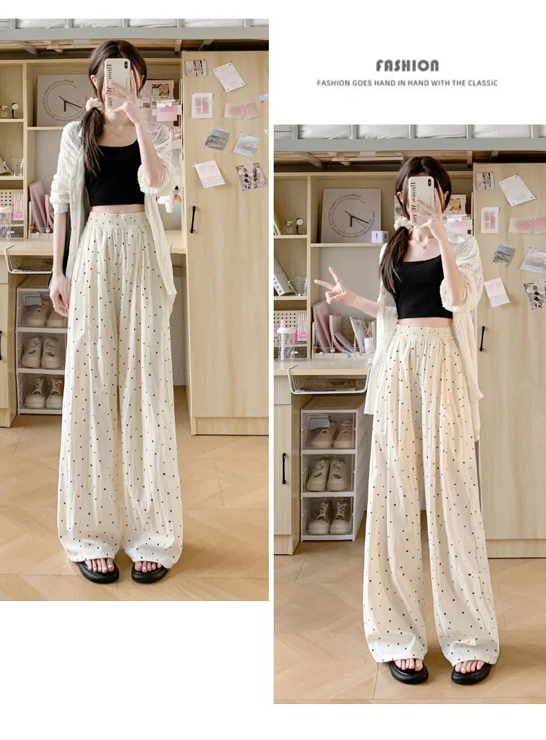 Pants for Women Palazos of Woman Casual Pants Baggy Woman Fashion Baggy Clothes Korean Fashion Korea Dongdaemun Wide Leg Pants